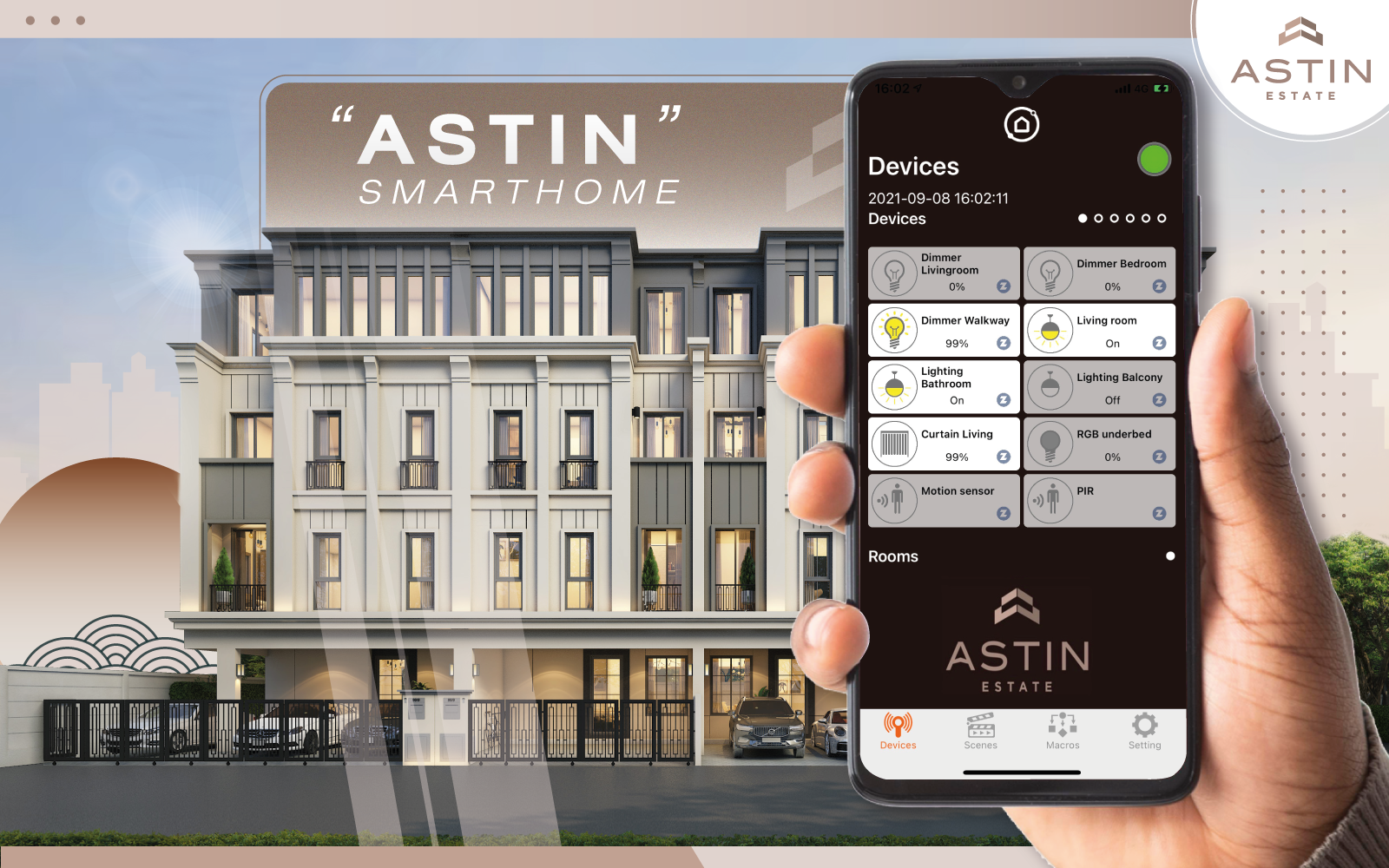 “ASTIN SMARTHOME” นวัตกรรมเพื่อการอยู่อาศัย